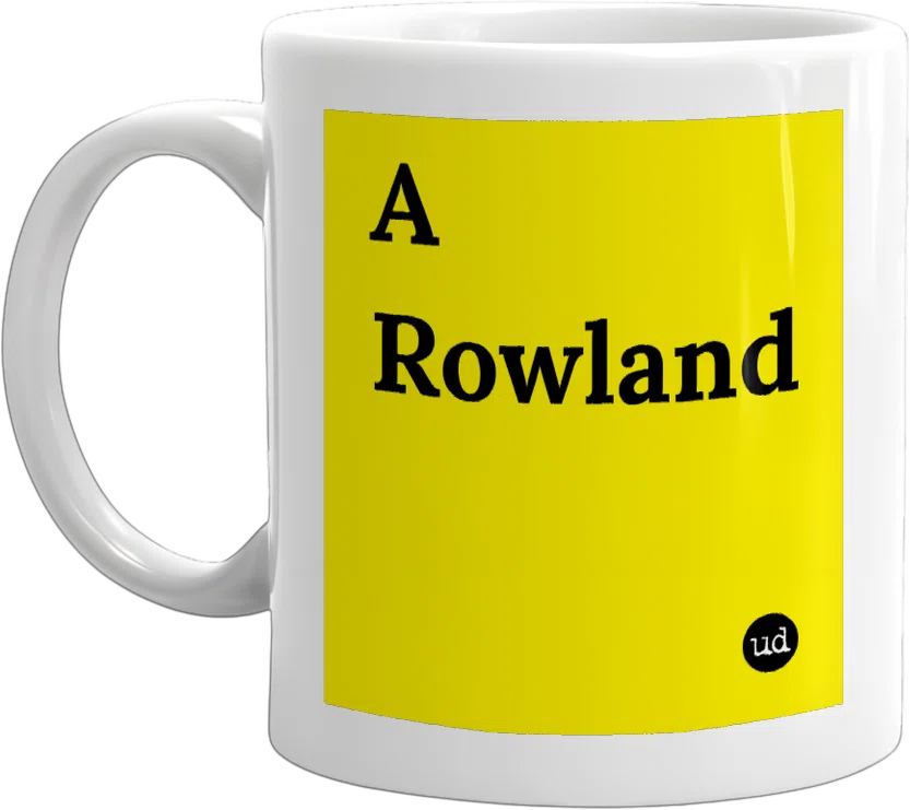 A Rowland front