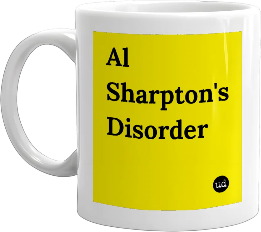 Al Sharpton's Disorder front