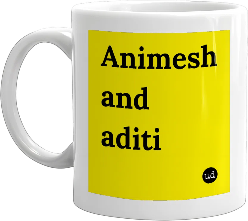 Animesh and aditi front