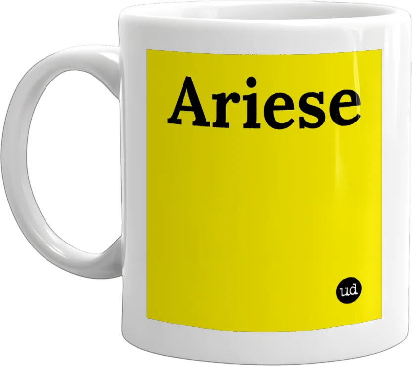 Ariese front