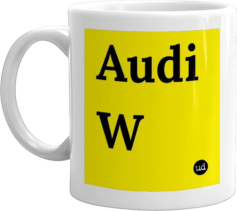 Audi W front
