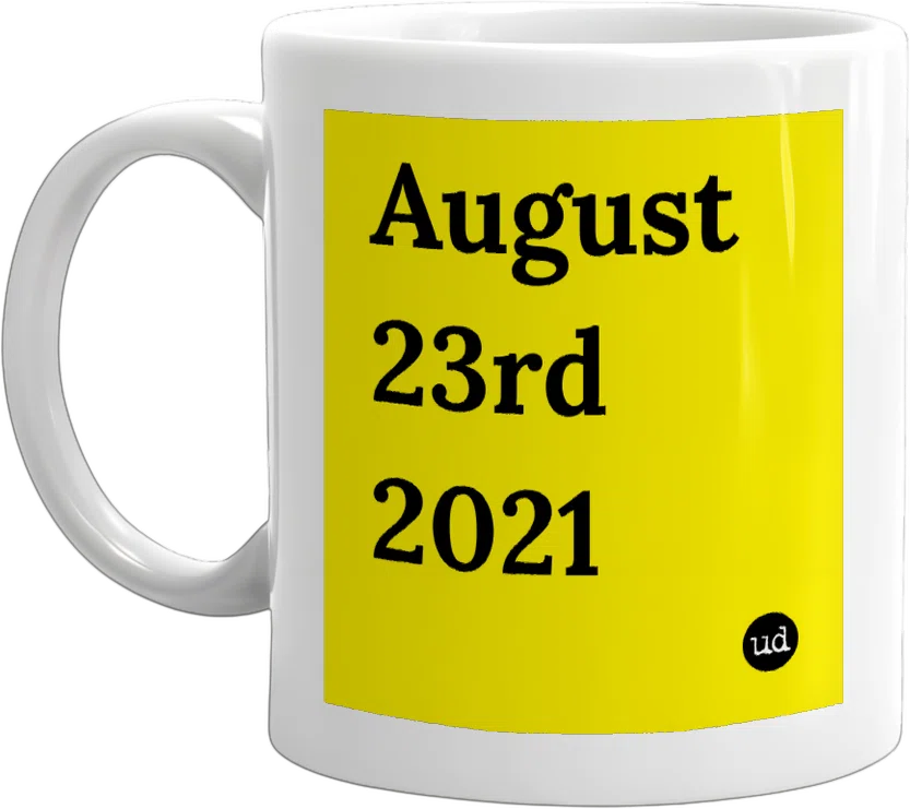August 23rd 2021 front