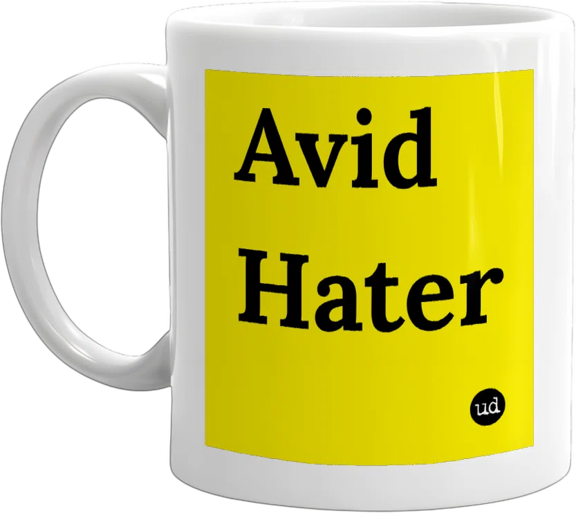 Avid Hater front