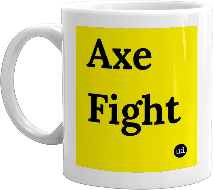 Axe Fight front