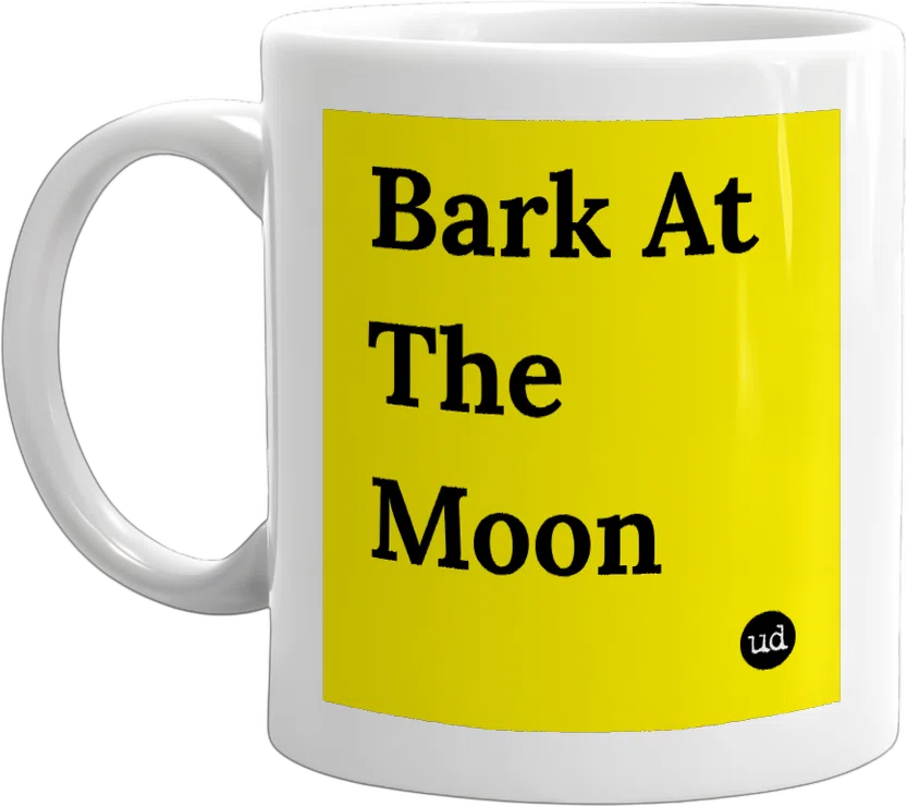 Bark At The Moon front