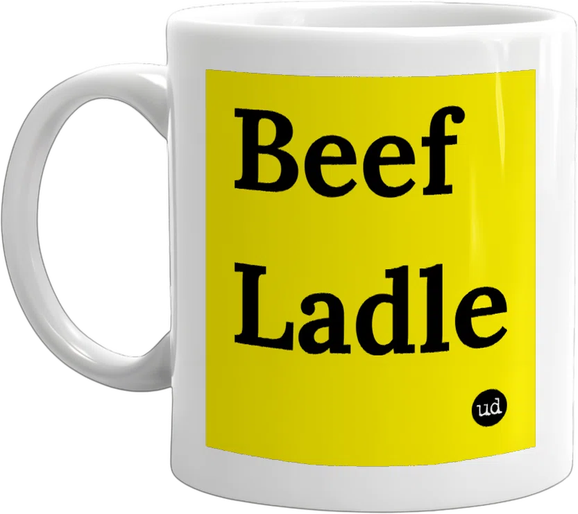 Beef Ladle front