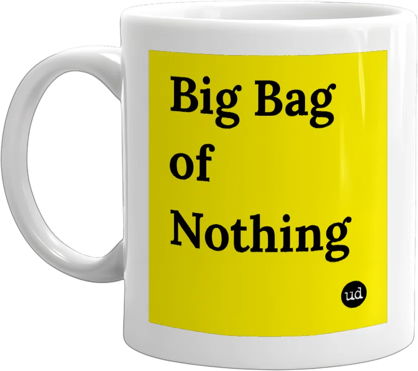 Big Bag of Nothing front
