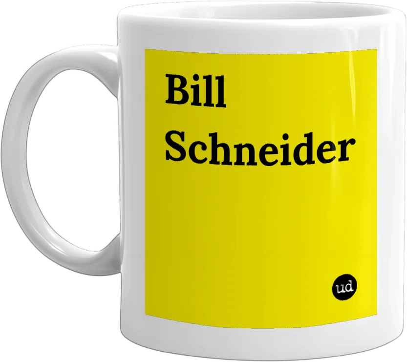 Bill Schneider front