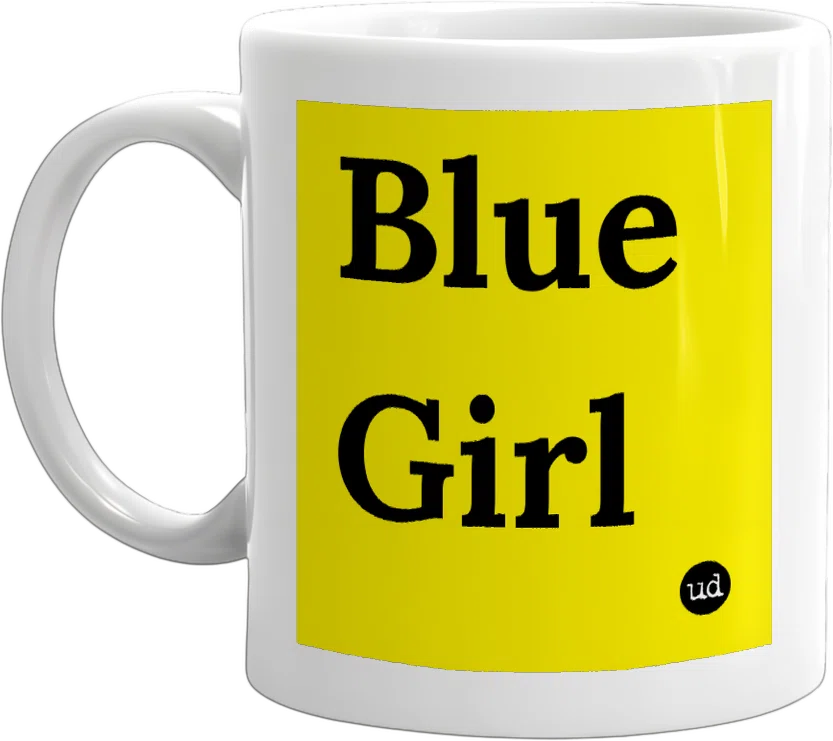 Blue Girl front