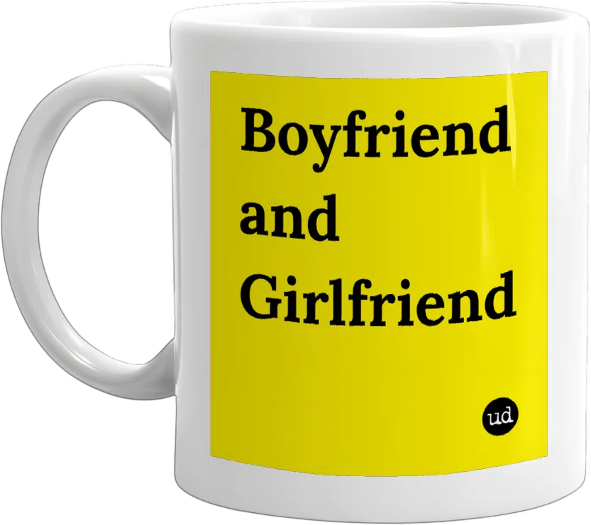 Boyfriend and Girlfriend front