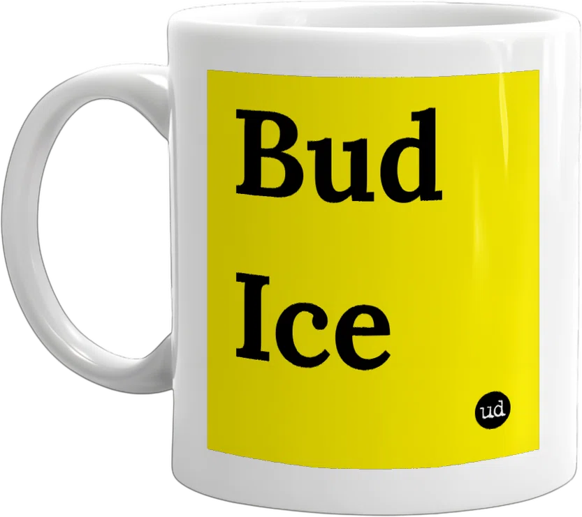 Bud Ice front