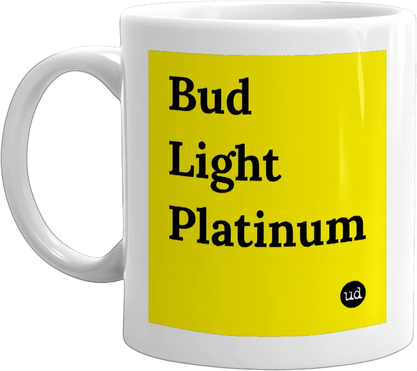 Bud Light Platinum front