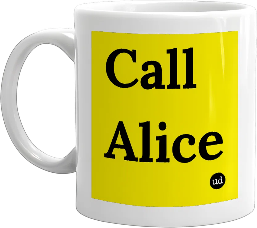 Call Alice front