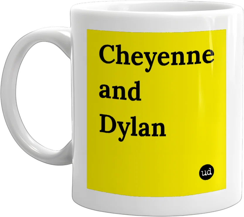 Cheyenne and Dylan front