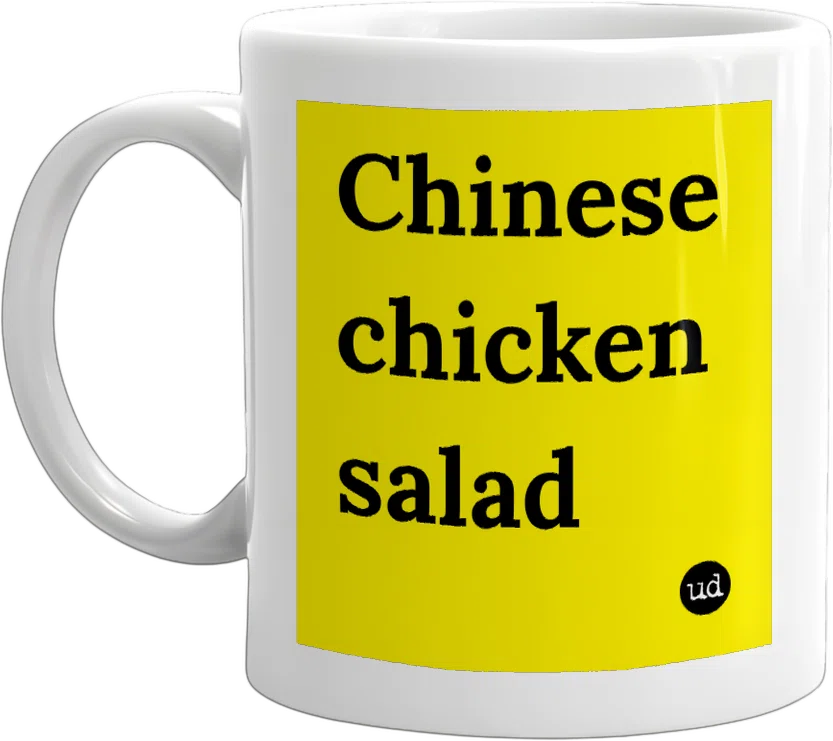 Chinese chicken salad front
