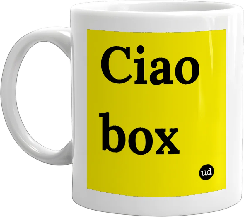 Ciao box front