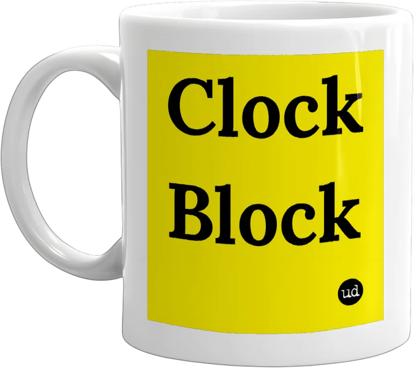 Clock Block front