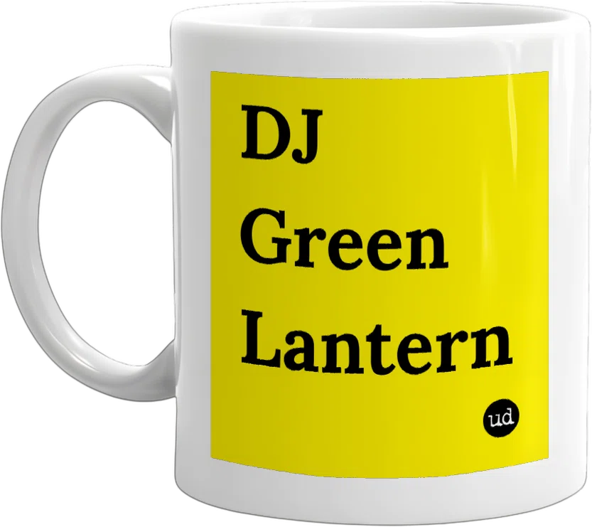 DJ Green Lantern front