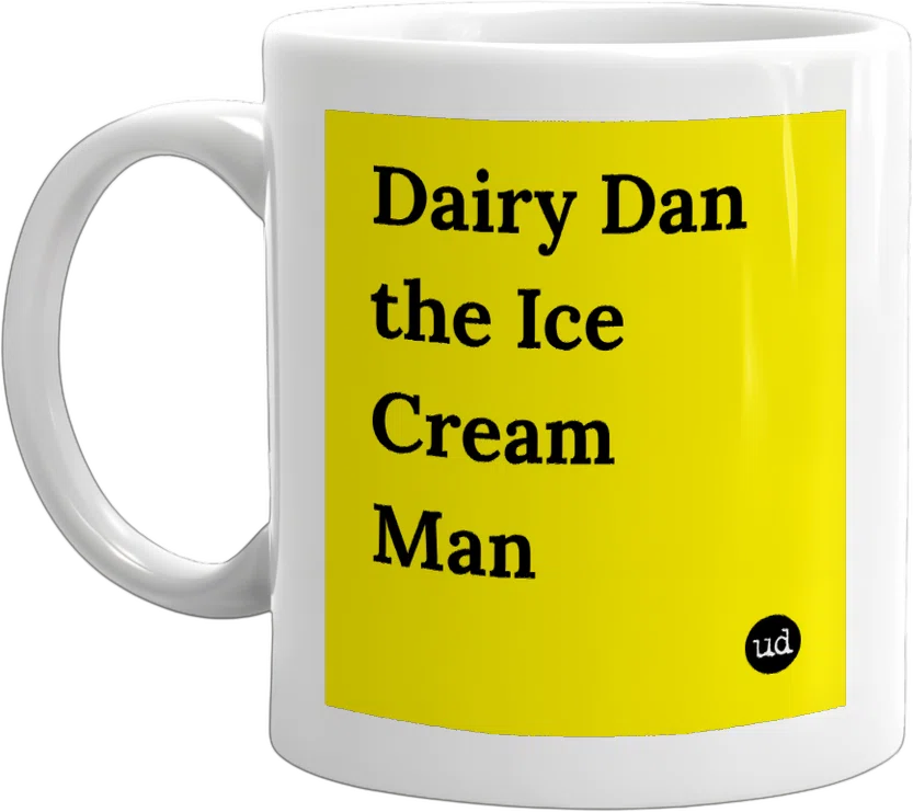 Dairy Dan the Ice Cream Man front