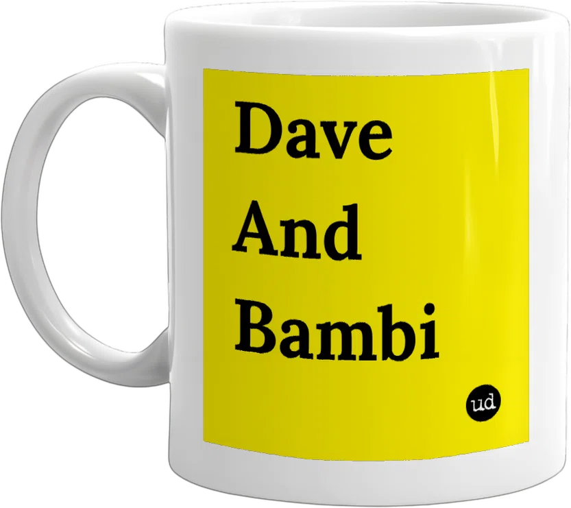 Dave And Bambi front