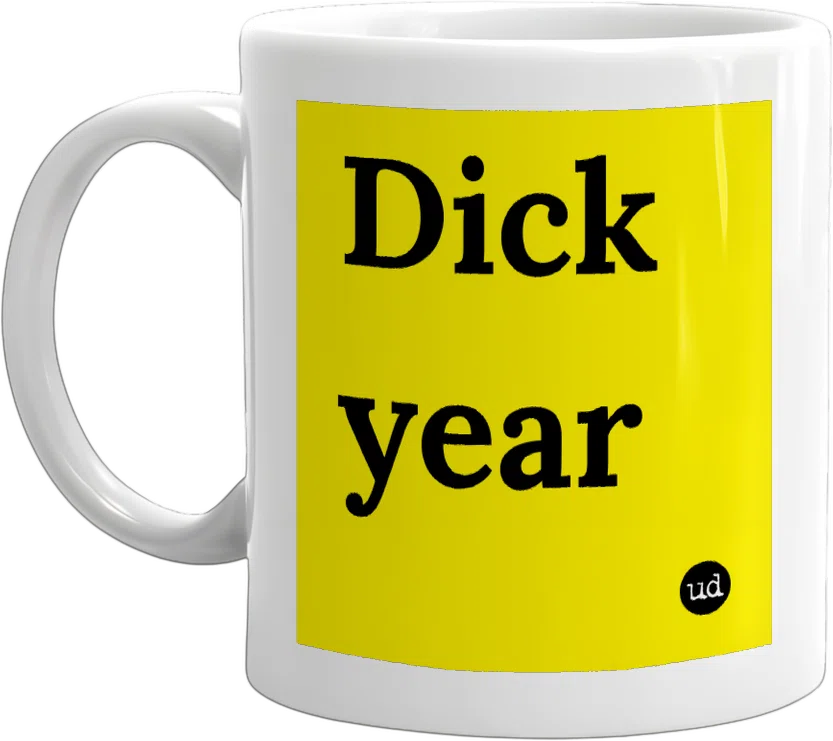 Dick year front