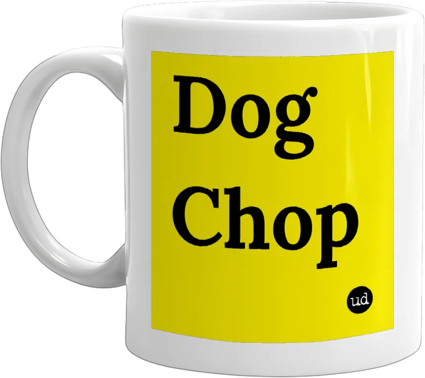 Dog Chop front