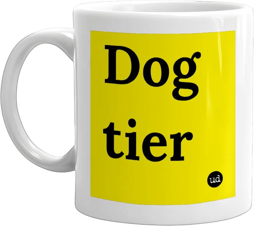 Dog tier front