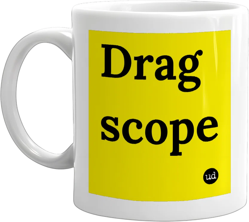 Drag scope front