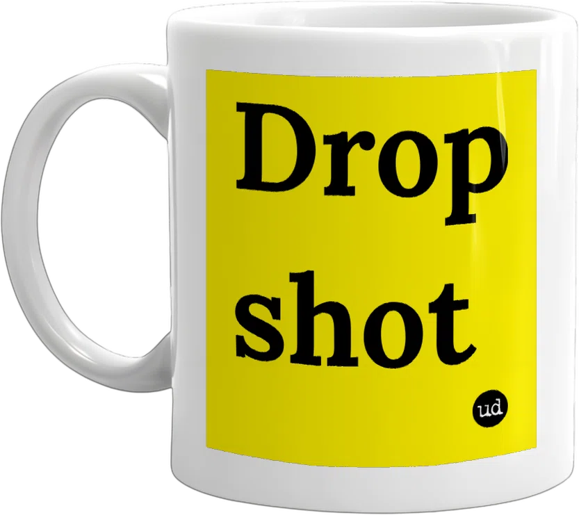 Drop shot front
