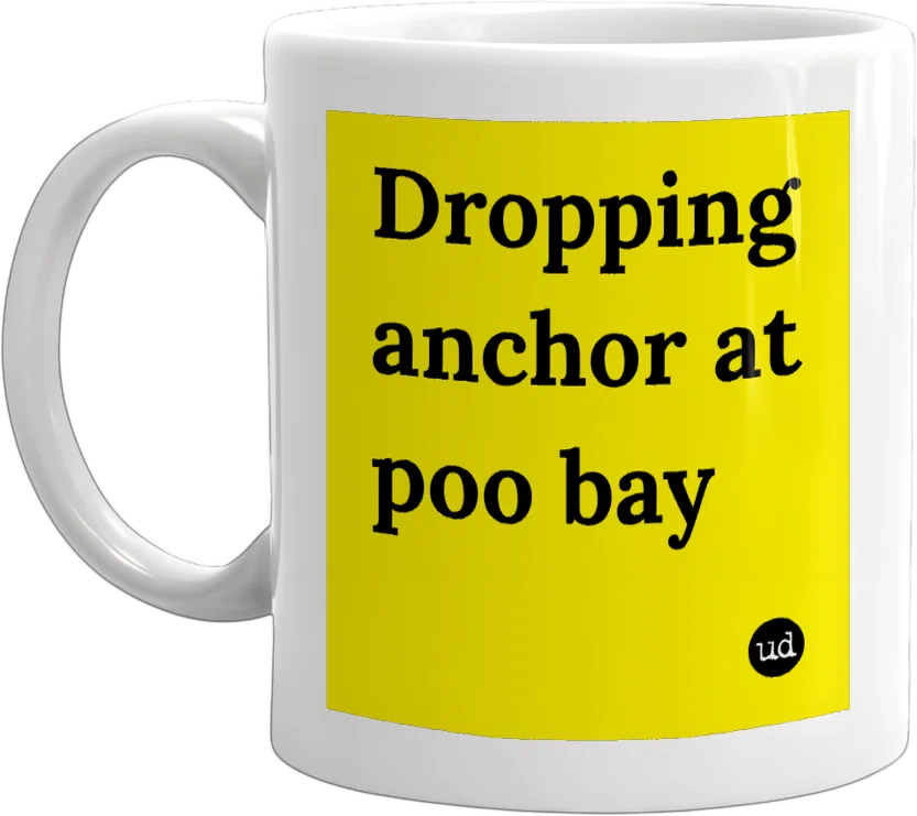 Dropping anchor at poo bay front