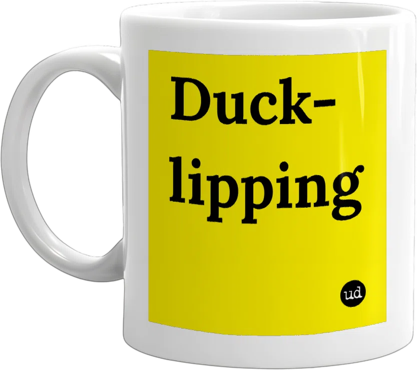 Duck-lipping front