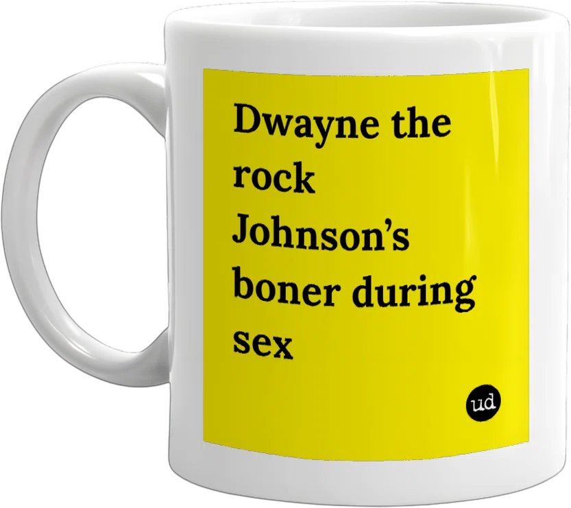 Dwayne the rock Johnson’s boner during sex front