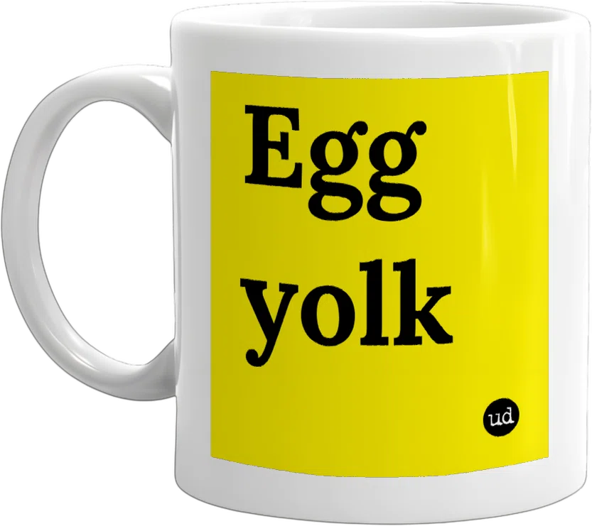 Egg yolk front