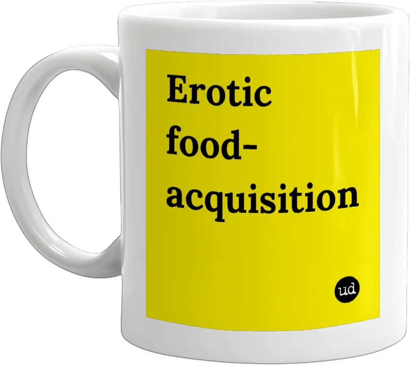 Erotic food-acquisition front