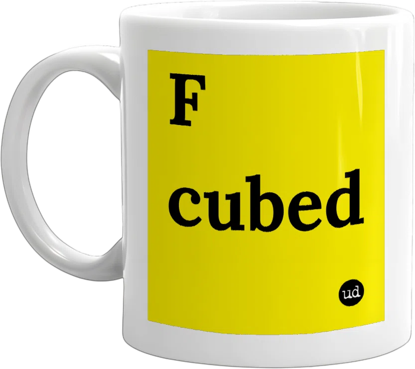 F cubed front