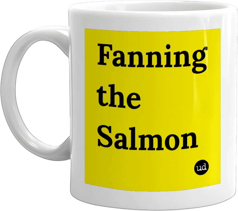 Fanning the Salmon front
