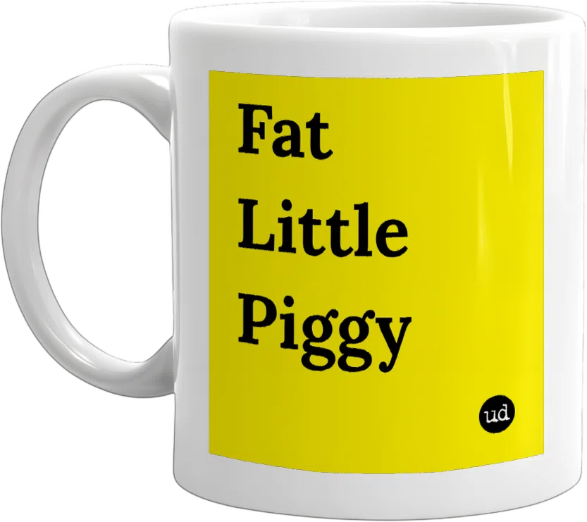 Fat Little Piggy front