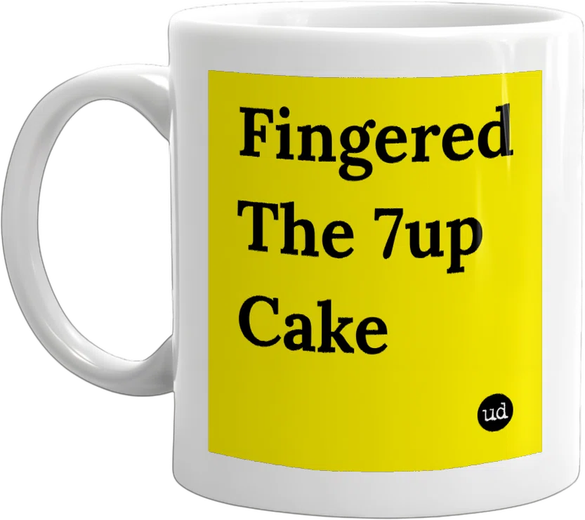 Fingered The 7up Cake front