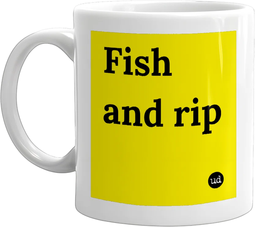 Fish and rip front