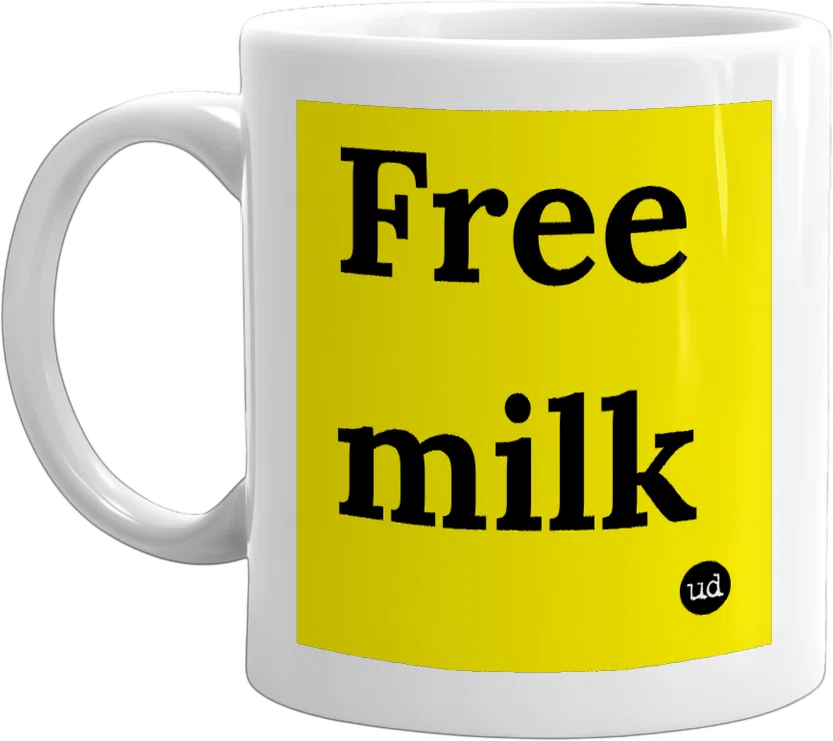 Free milk front