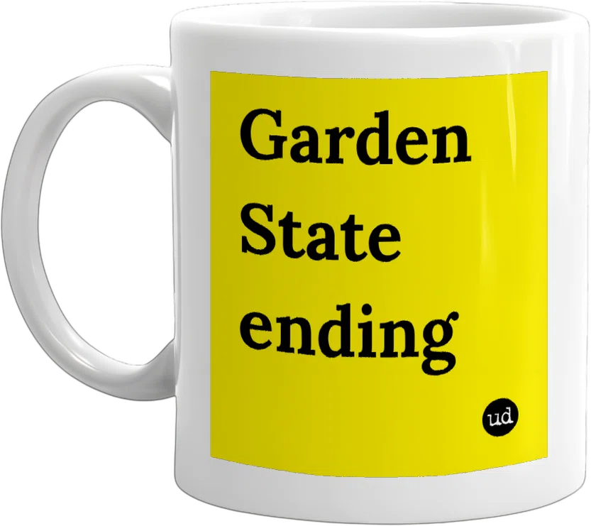 Garden State ending front
