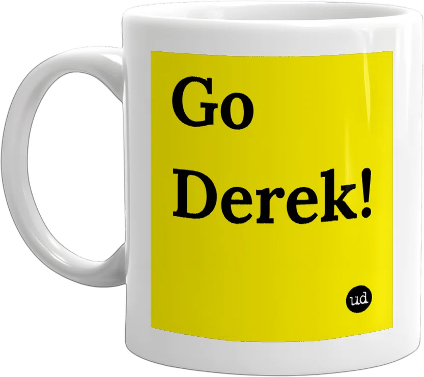 Go Derek! front