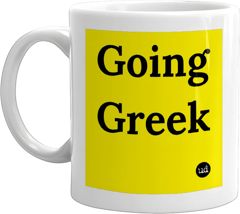 Going Greek front