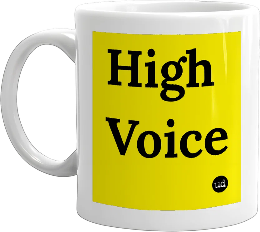 High Voice front
