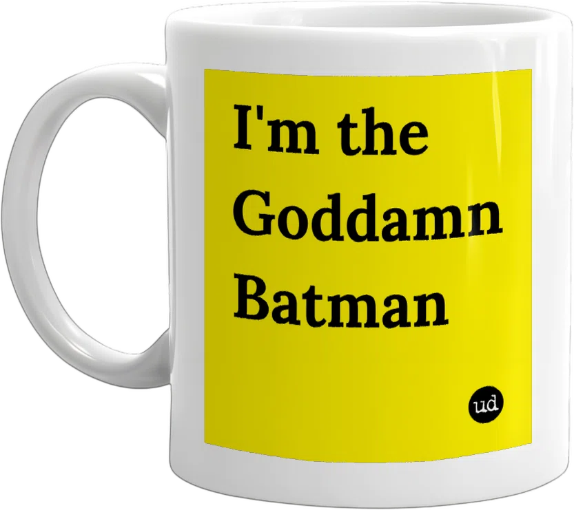 I'm the Goddamn Batman front