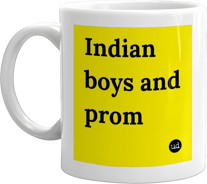 Indian boys and prom front
