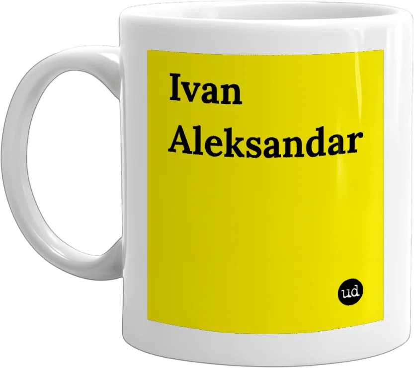 Ivan Aleksandar front