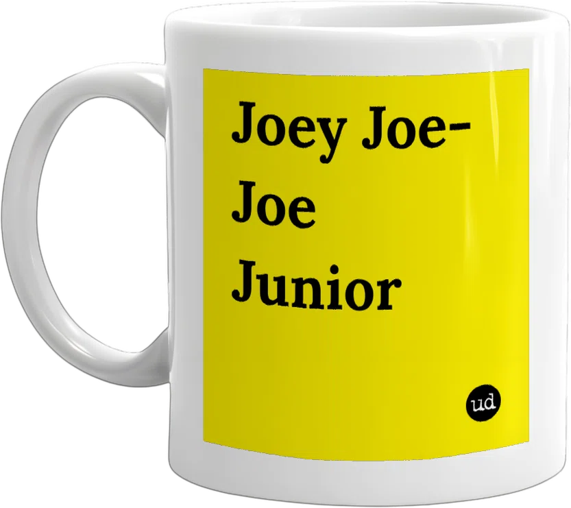 Joey Joe-Joe Junior Shabadoo front
