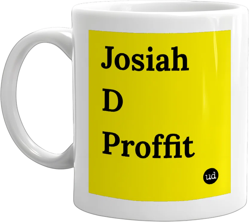 Josiah D Proffit front