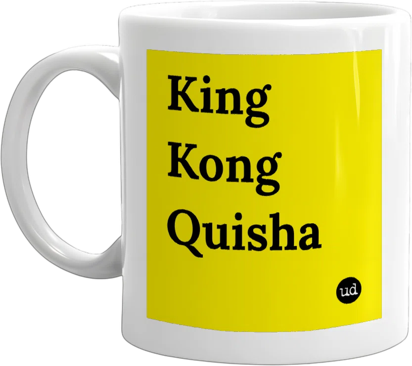 King Kong Quisha front
